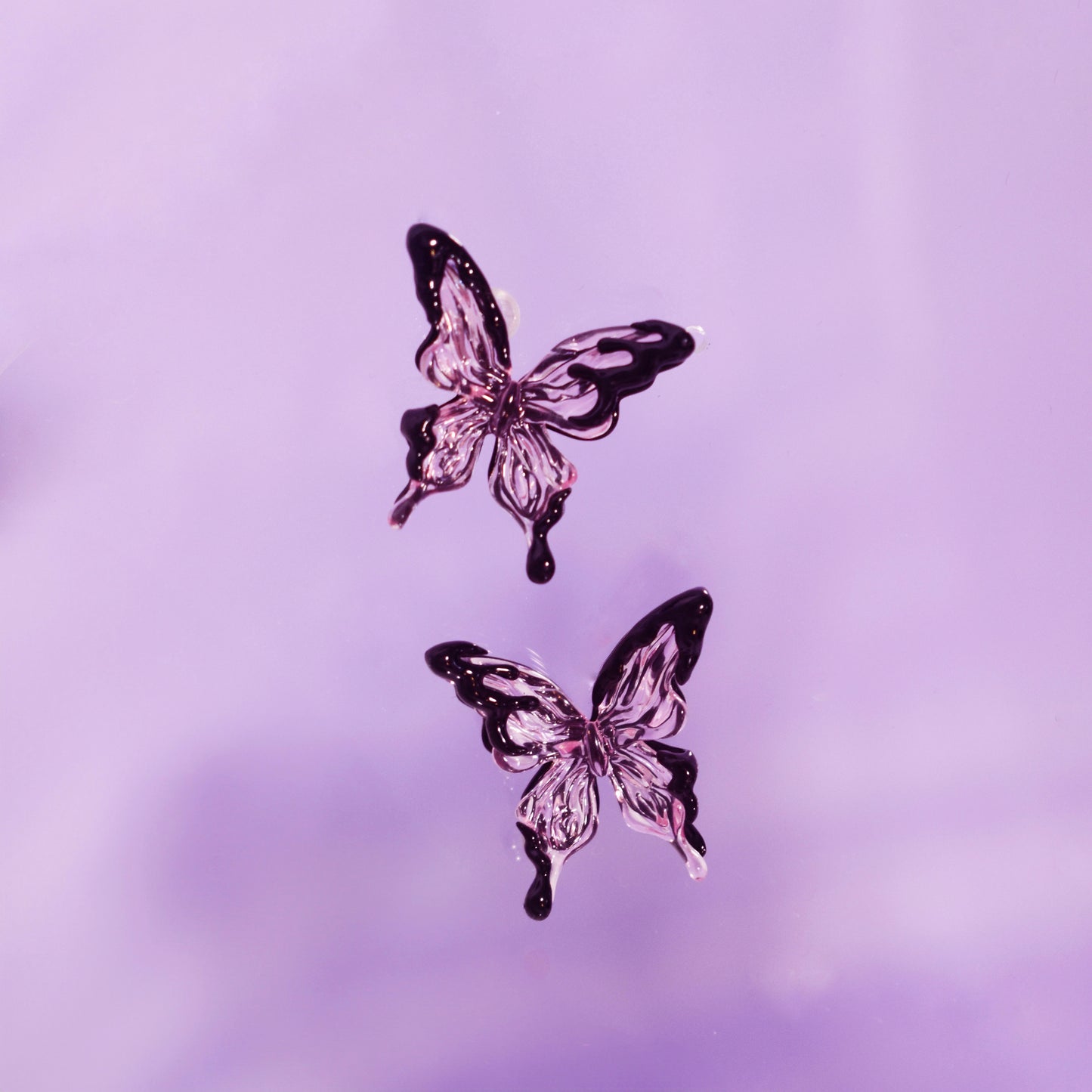 Dark Butterfly Earrings